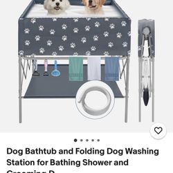 Portable Dog Bath Can Carry Up To 40 Pounds 