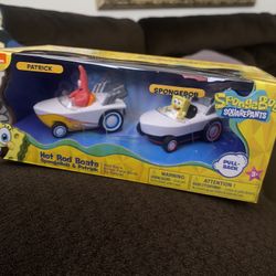 SpongeBob SquarePants Hot Rod Boate SpongeBob And Patrick