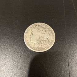 1890-O Morgan Silver Dollar - 90% Silver