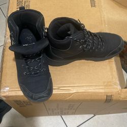 Men Work Boots 13  Black 