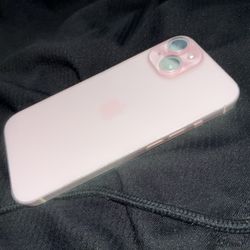 Pink iPhone 15