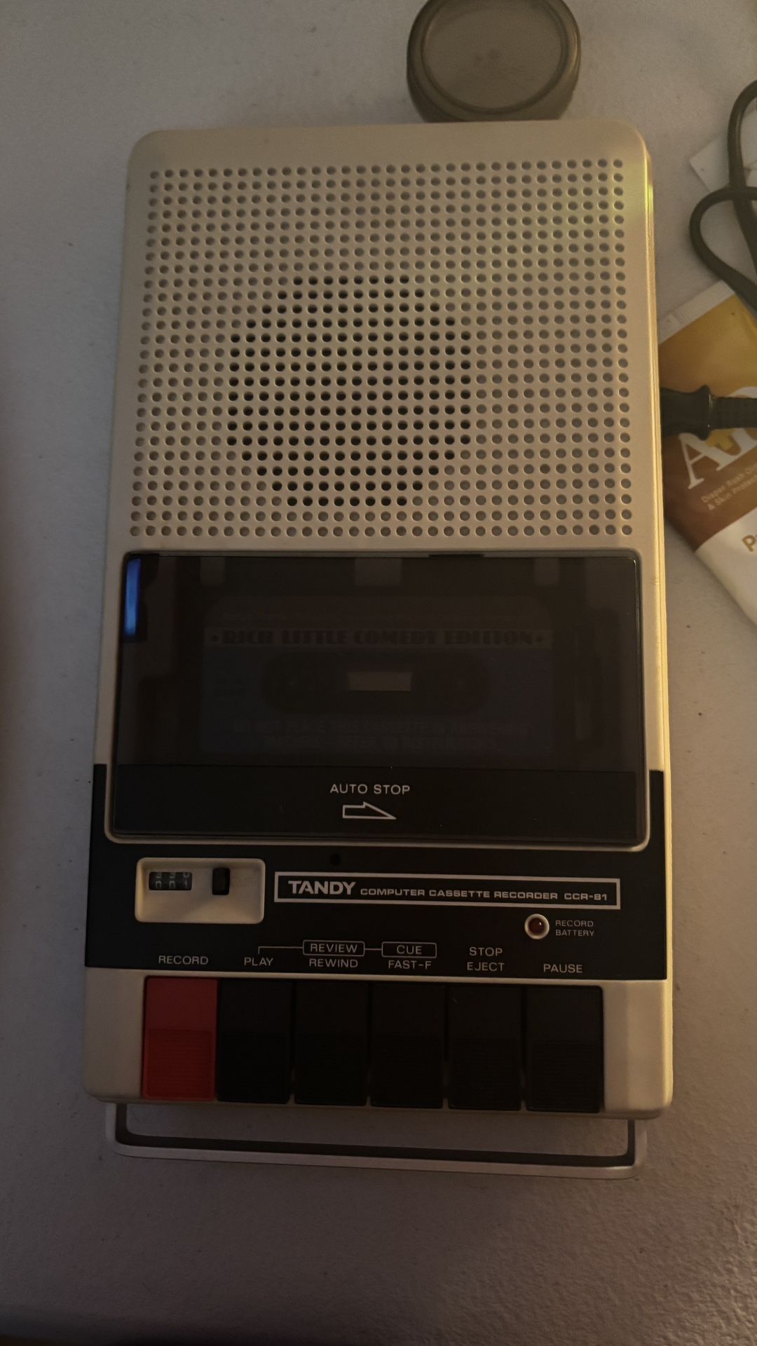 TANDY CCR-81 Cassette Tape Player Recorder