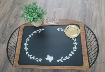Serving Tray - Breakfast Tray / 2 Storage Racks 🇨🇱 Decor

- Farmhouse 
