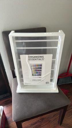 Joann’s fabric ribbon ladder organizer