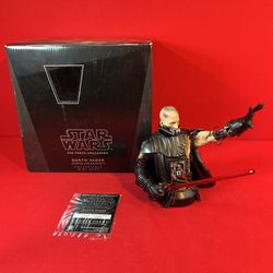 Gentle Giant Darth Vader (Firce Unlesshed) Mini Bust. Limited Edition 254/3000