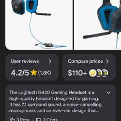 Logitech Gaming Headset
