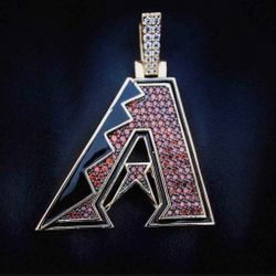 AZ diamondbacks GLD Pendant 18k