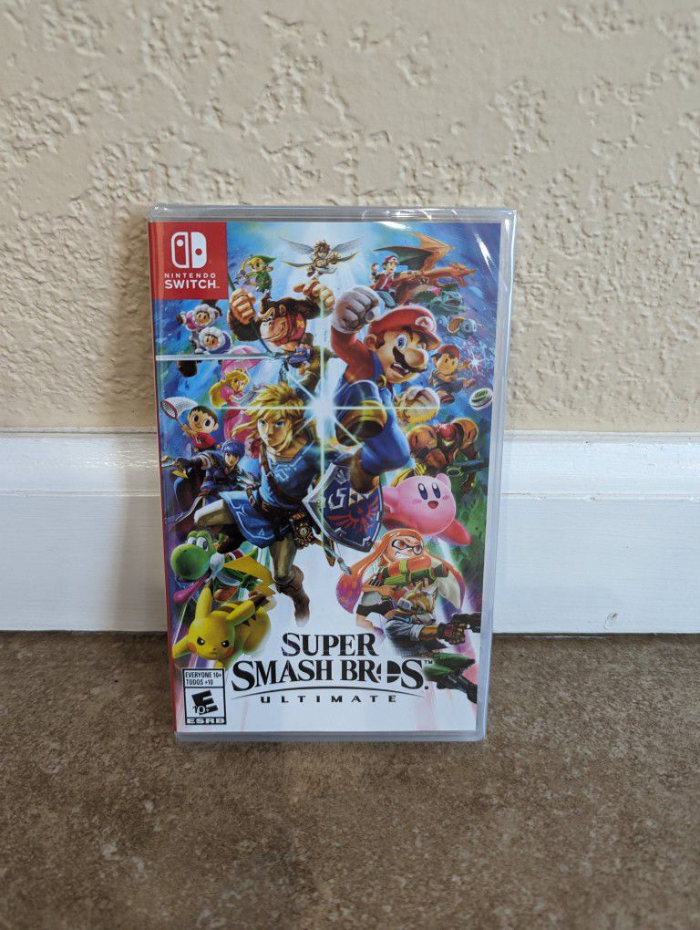 Super Smash Bros. Ultimate Edition - US Version -  Version Nintendo Switch Physical Cartridge