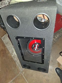 Xplod Sony 2 x 12 subwoofer