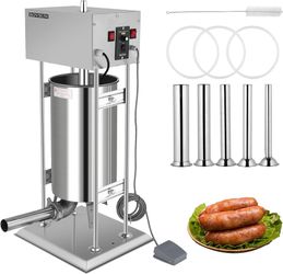 ROVSUN 15.4LBS/10L Electric Sausage Stuffer,