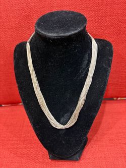 Liquid Silver Necklace