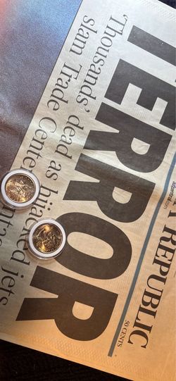 uncirculated: 50 State Quarters (2001 Release). with September 12, 2001 special edition Arizona Republic.