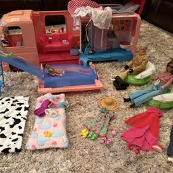 Barbie Dream Camper with Dolls