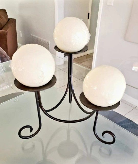 Candle Display Round