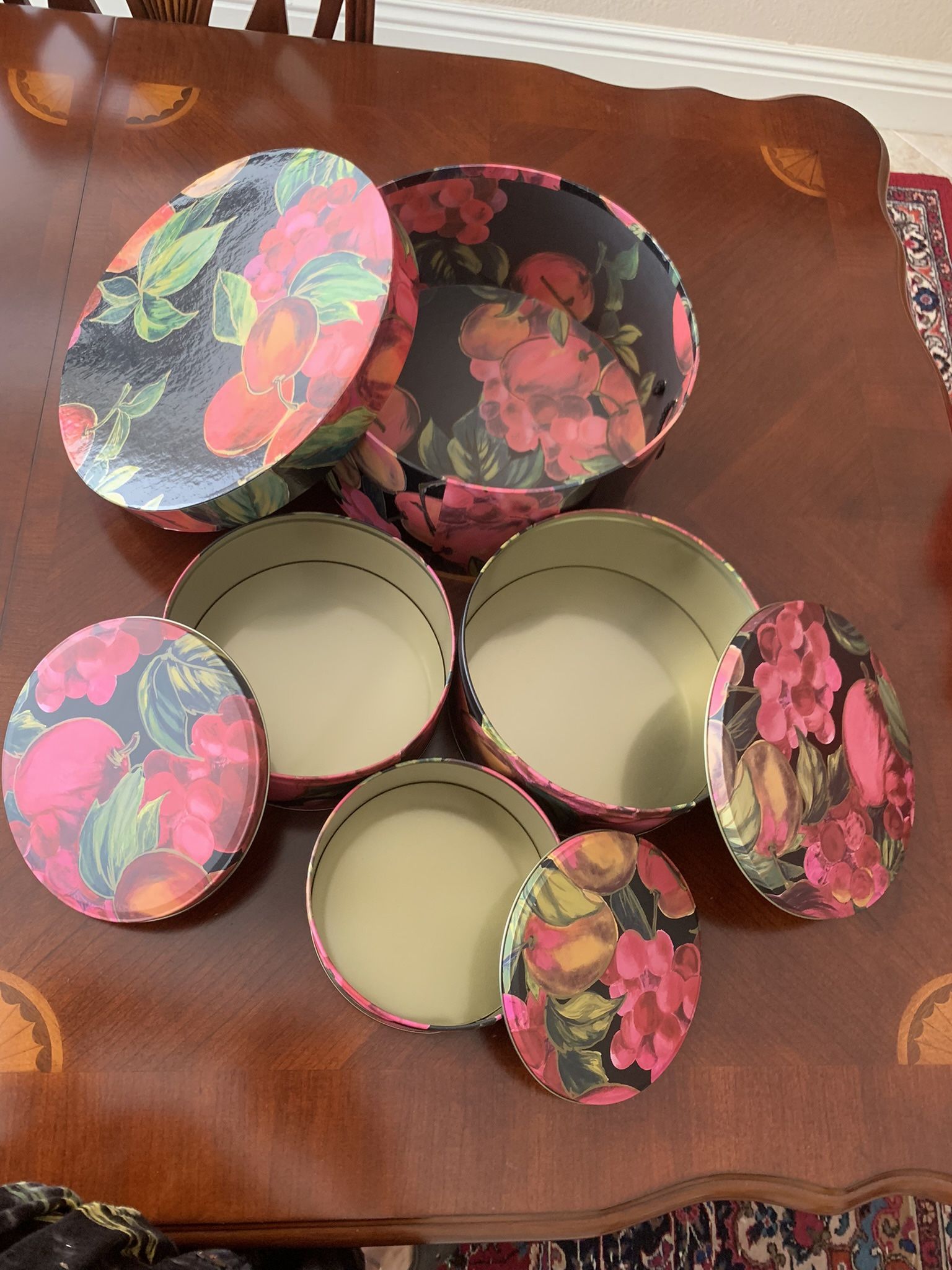 Four New Nested Storage containers