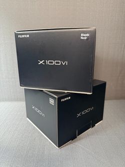FujiFilm X100VI Black Or Silver available