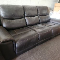 Brand New Sofa Recliner Black Chair Furniture