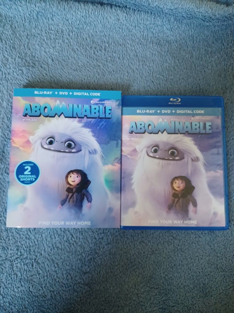 Abominable (Blu-Ray + DVD + Digital Combo Pack)