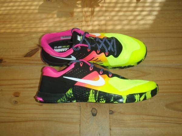 Nike Metcon 2 - Volt Black & White - Men's Size 12.5