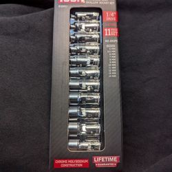1/4 Universal Joint Socket Set 