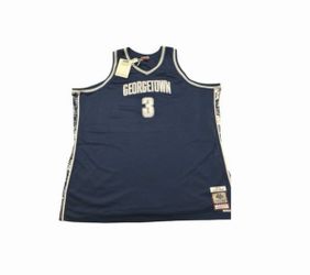 Mitchell & Ness Allen Iverson Georgetown Hoyas 1995-96 Hardwood Classic Jersey 4XL