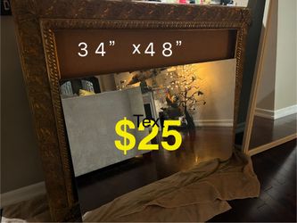 34”x 48” Wall Mirror 
