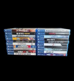 PlayStation 4 games Call of Duty, Star wars and more $8-$10 READ DESCRIPTION