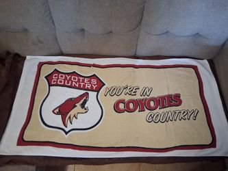 Phoenix Coyotes NHL beach towel  X2TIMES2