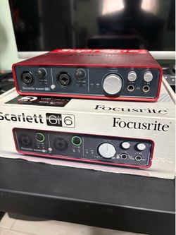 Focusrite Scarlett 6i6