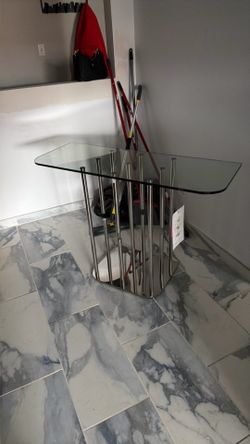 Glass Console Table Brand New