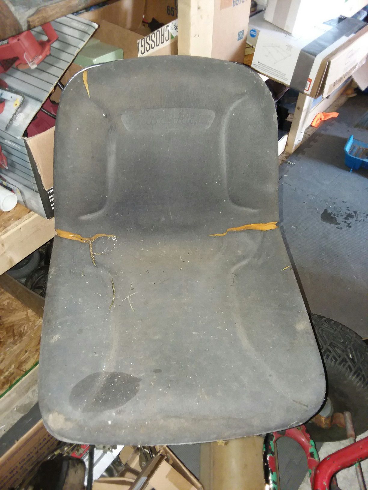 Mower seat