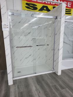 Shower base & Glass Doors