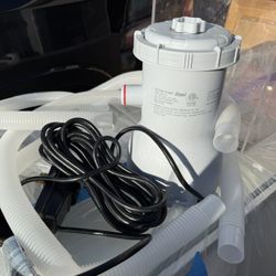 530 Gallons Per Hour Above Ground Pool Pump With Filter