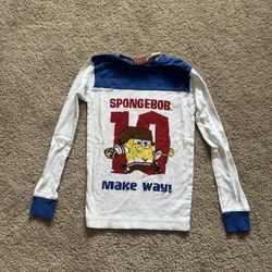 Spongebob Squarepants Football Long Sleeve Shirt