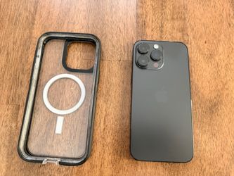 iPhone 14 Max Pro w/ case
