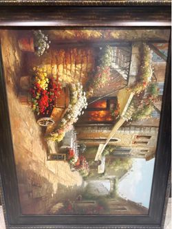 Steven Harvey Framed Picture Huge!