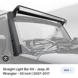 Jeep wrangler Bar Lights