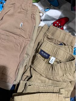 Boys size 8 uniform pants & shorts