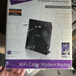 NetGear AC1600 WiFi (C6250) Cable Modem Router