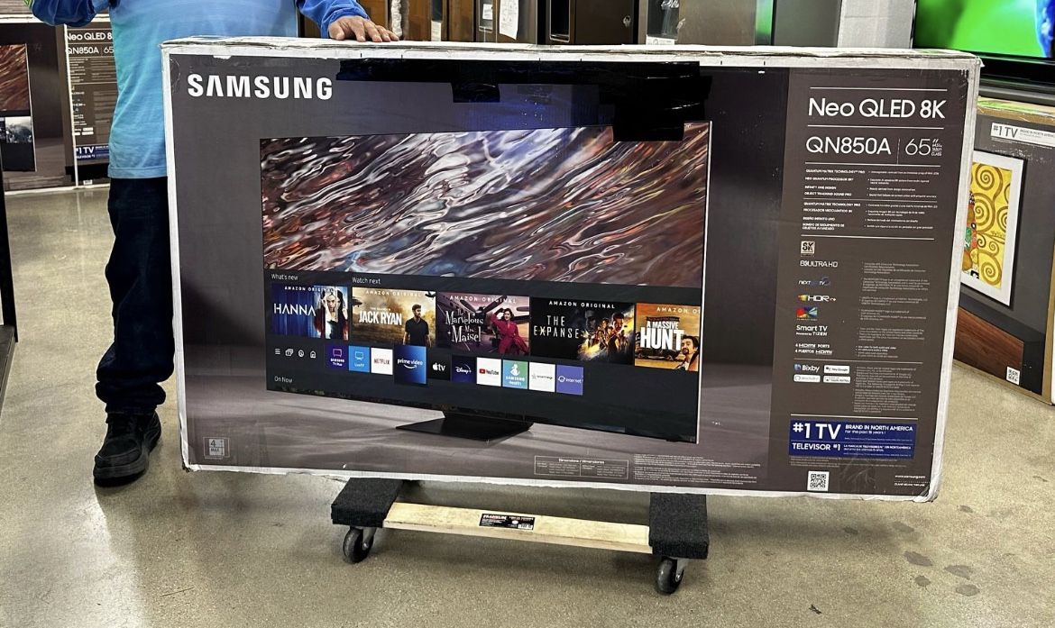 65” Samsung Smart 8k Neo Qled Hdr Tv