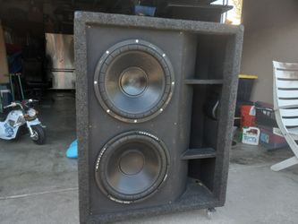 Cajon Con Dos 15ces 1200 Wts