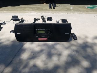 SIRIUS Portable Radio and Boombox W/ Remote