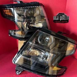 Chevy Tahoe 2015. 2020 Headlights.