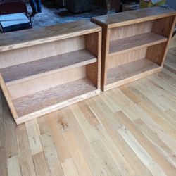  Oak  Bookcases