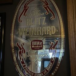 Various Antique Vintage Bar Mirrors 