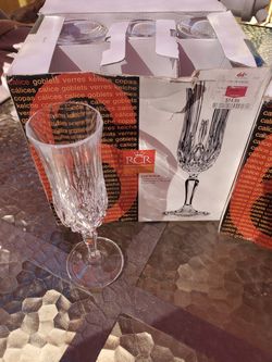 Wine glasses -never used