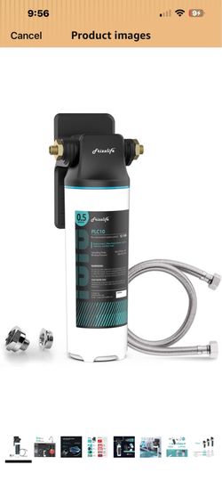 New unopened Frizzlife SW10 Under Sink Water Filter System, NSF/ANSI 53&42 Certified, Reduces 99.99% Lead, Chlorine, Bad Taste & Odor, Direct Connect 