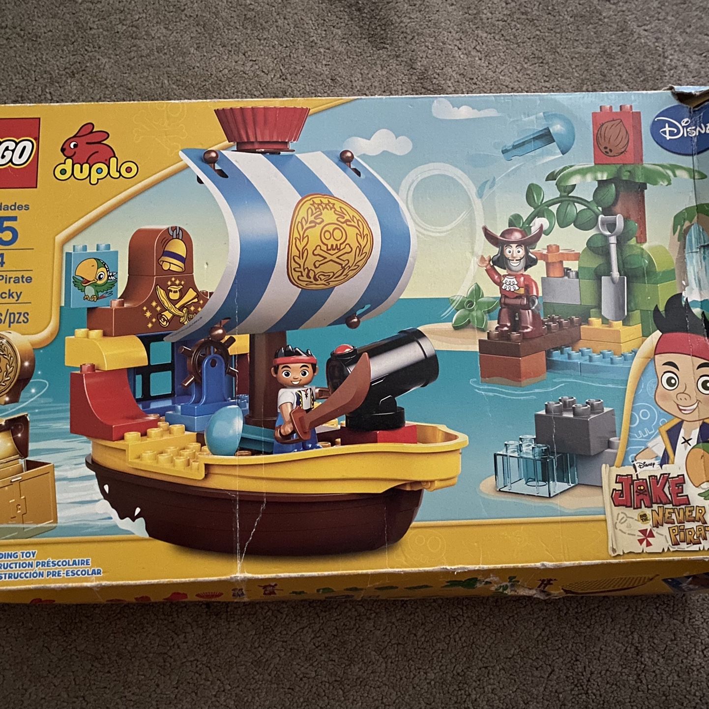 LEGO Captain Hook onggi Duplo