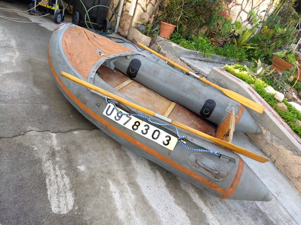 Vintage Novurania Inflatable Boat