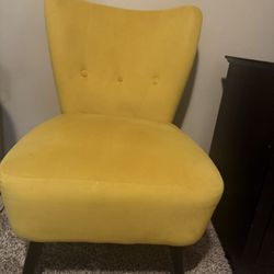 Yellow Gold Chair 